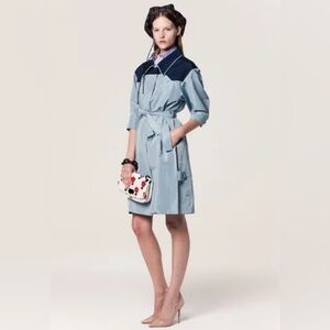 Blue Prada Trench 42